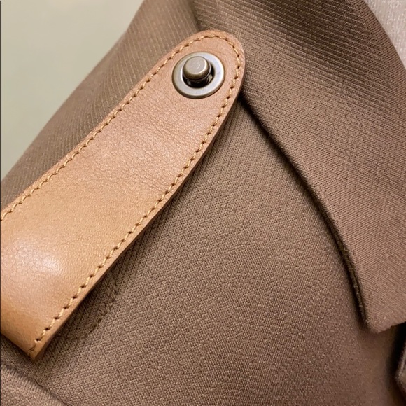 Auth NWT Burberry Prorsum dark flax button blazer jacket brown fitted classic - Picture 8 of 8